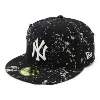 New Era кепка newera 59FIFTY 14551037 NER34C1618 MLB New York Yankees NY черный черный 7 Splash paint Denim ONSPOTZ кепка Gokyu Fifty new era