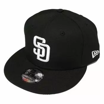 [New Era] КЕПКА SNAPBACK SAN DIEGO PADRES ЧЕРНО-БЕЛАЯ Черно-белая кепка Snapback San Diego Padres