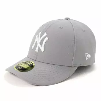 New Era Low Profile Size 7 Cap, Gray, 3/4