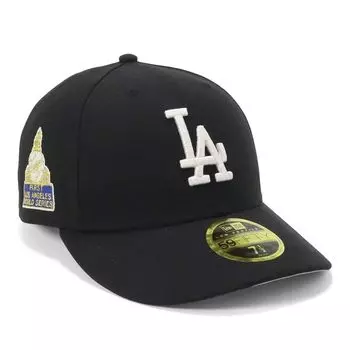 New Era LP 59FIFTY Cap featuring the MLB Los Angeles Shohei Ohtani in LA Black with a side patch and under Available exclusively from This BB cap