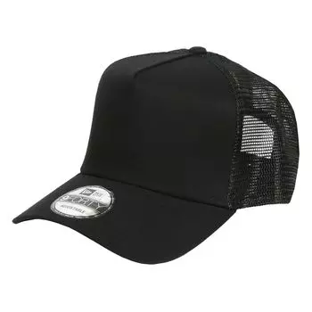 New Era Mesh Cap Кепка Обычная шляпа 9FORTY NewEra NE205 99HeadweaShop Бейсболка с наклейкой Черный Черный Свободный размер Мужская [Товар]