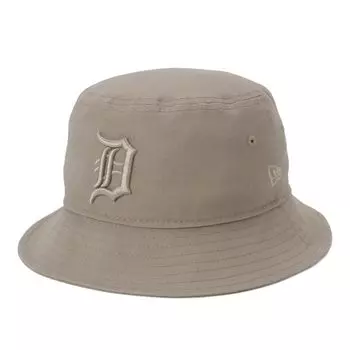 New Era MLB Bucket Tonal DET BUCKET01 TONAL DETTIG PEB Hat, Color, Pebble, M/L,