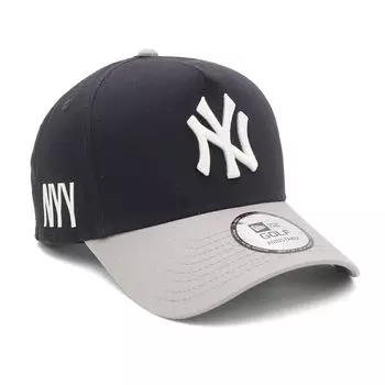 New Era MLB Golf NY Free GF 940AF MLB 2TONE NEYYAN NVY NER36G5866 9FORTYA-Frame Two-Tone Cap, Navy/Gray, Size, GRY, 14391387,