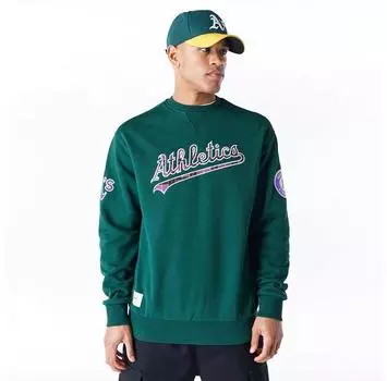 New Era MLB Infill Oversized Oakland Athletics худи L