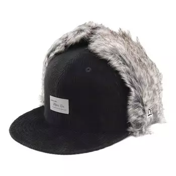 New Era New Era Cap 59FIFTY Dog Ear Metal Plate ONSPOTZ Special Order Black 7 5950 DOGEAR CORDUROY METAL PLATE BLK 3/8