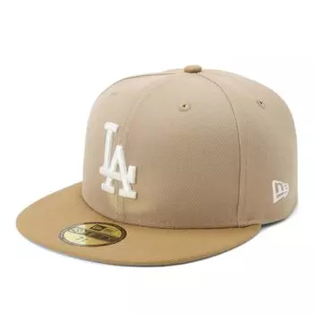 New Era New Era Cap 59FIFTY ONSPOTZ Special Order LA 7 59Fifty Color Camel Sky Blue Mlb Los Angeles Dodgers Camel/Khaki 1/4 2-Tone