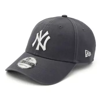 New Era New Era Cap LANY 9FORTY ONSPOTZ Специальный заказ NY Graphite БЕСПЛАТНО 9Forty Тканевый ремешок Стираный хлопок Mlb New York Yankees