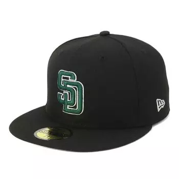 New Era New Era Cap MLB 59FIFTY ONSPOTZ Special Order SD 7 59Fifty Black Dark Green Mlb San Diego Padres Black/Green 3/8