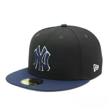 New Era New Era Cap MLB 59FIFTY ONSPOTZ Special Order NY Black 7 59Fifty Цвет Black Oceanside Blue MLB New York Yankees 3/8 2-Tone