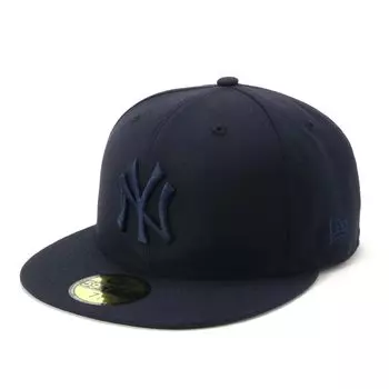 New Era New Era Cap MLB 59FIFTY Tonal Color ONSPOTZ Special Order NY Navy 7 59Fifty Tonal Logo MLB New York Yankees 1/2