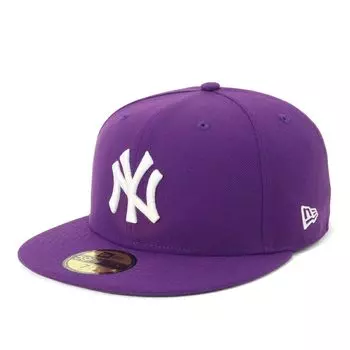 New Era New Era Cap MLB New York Yankees NY True Purple 7 59Fifty Mlb New York Yankees 1/4