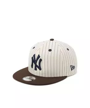 New Era New Era Детская кепка MLB Pinstripe NY Chrome YTH 950 PIN STRIPE NEYYAN CHR BRN YOUTH52-56 см
