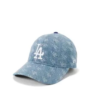 New Era New Era Детская кепка MLB Denim Monogram LA Washed Denim YOUTH YTH 920 DENIM BURN OUT LOSDOD 52-56 см