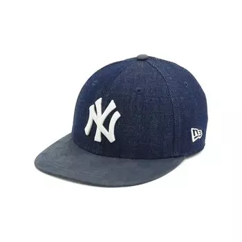 New Era New Era Детская кепка MLB Denim Suede NY Indigo Denim YTH LP950 DENIM SUEDE NEYYAN YOUTH52-56 см