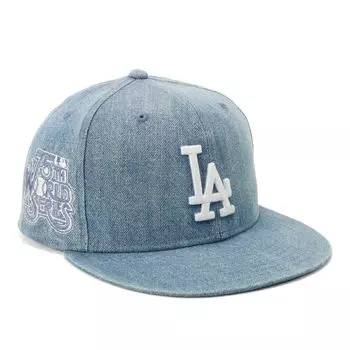 New Era New Era Кепка 59FIFTY Боковая нашивка MLB Denim LA Washed Denim 7 5950 DENIM WSSP LOSDOD WDNM 14388865 NER36C6209 5/8
