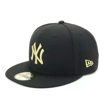 New Era New Era Кепка MLB New York Yankees NY 7 5950 NEYYAN BLK MGLD 25J Черный/Золотой 5/8