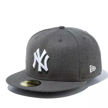 New Era New Era Кепка MLB New York Yankees NY темно-серая, вересковая 7 5950 NEYYAN DGRY HTR WHI 25J 7/8