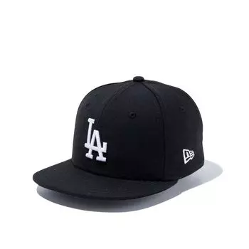 New Era New Era Kids Cap Child9FIFTY Hat MLB LA Black CHILD 950 LOSDOD BLK SWHT 25J CHILD50-54cm