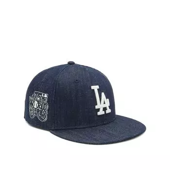 New Era New Era Kids Cap MLB Denim Side Patch LA Denim YTH 950 DENIM WSSP LOSDOD IND 14392006 NER36K1927 YOUTH52-56cm