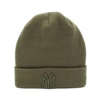 New Era New York Yankees Knit Tonal NY New Free Basic Cuff NEYYAN TONAL NOLV Cap, Color Olive, Knit,
