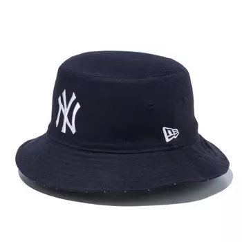 [New Era] Панама MLB Двусторонняя NY Темно-синяя ML BUCKET01 NEYYAN REV NVY NVY