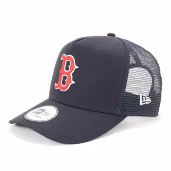 New Era Red Sox Mesh Size Free Size 940AF TR BOSRED TEAM Cap, Navy, MLB, 25J,