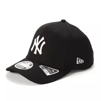 New Era Stretch Snap MLB NY Size 950SS NEYYAN BLK SWHI 25J Cap, Black/White, M/L,