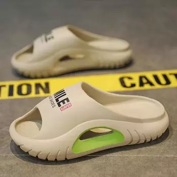 New Eva Men s Summer High-elastic Beach Sandals Casual Outdoor Slippers Soft Men Sandal Fashion Male Slipper Slip on Main Push 40 чёрный