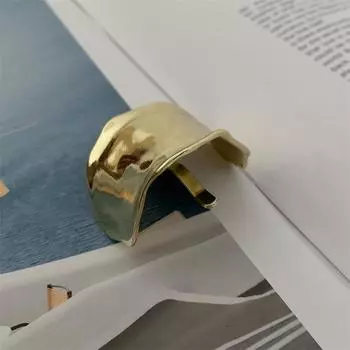 New Fashion Bohemen Ontwerp Hoogwaardig Koper Cast Concave En Convexe Craft Haar Gesp Retro Clip Haar Vork clip