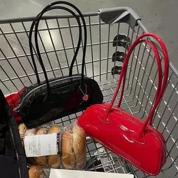 Новая модная яркая сумка для лица, дизайнерская повседневная сумка через плечо, простота, высокое качество, сумки-бамперы для подмышек и пучков