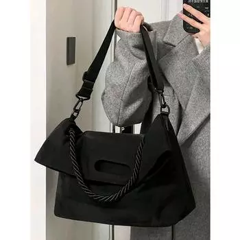 New Fashion Broadband Crossbody Bag Large Capacity Versatile Postman Bag Class Commuter Toy Bag