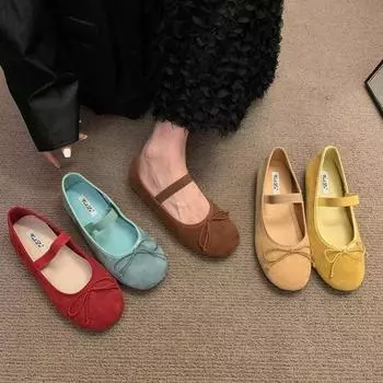 Новые модные элегантные туфли женские на плоской подошве с бантом и неглубоким носком мягкие повседневные женские кроссовки с квадратным носком платье балетки бабочка 35 синий