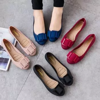New Fashion Footwearr Female Summer Net Red Fairy Wearing Beach Baotou Jelly Flat Sole Single Shoes 40 чёрный
