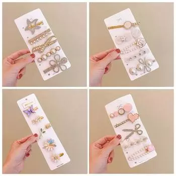 Новые модные заколки для волос, аксессуары для волос, матовые прямоугольные заколки для женщин, упорядочивающие сломанные шпильки для волос, украшение для девочек розовый