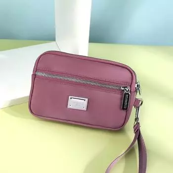 New Fashion Handheld Bag Korean Version Leisure Mom s Bag Nylon Multi Layered Small Square Bag