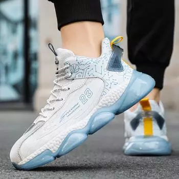 New Fashion Original Men Sneakers Shoes Thick Soled Platform Casual Slow Running Sneaker Trendy Basketball Shoes Tenis Masculino 39