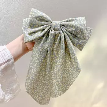 New Fashion Ribbon Bow Hairpins for Women Big Large Bow Hair Clips Girls Bowknot Hair Clip Barrettes Hair Accessories