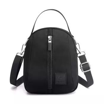 New fashion shoulder bag women, versatile messenger mobile phone bag, nylon waterproof women s messenger bag bag чёрный