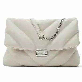 Новая модная квадратная сумка, женские сумки через плечо, корейский стиль, белые усовершенствованные сумки на цепочке, женская сумка через плечо для отдыха и путешествий