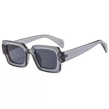 New Fashion Square Punk Style Sunglasses Male Outdoor Sunscreen Sun Glasses Anti Blue Light Glasses Frame Female чёрный