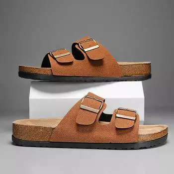 New Fashion Summer Slippers for Men Women Comfortable Flat Slippers Big Size 46 Non-slip Beach Slippers Men Chanclas De Hombre 36