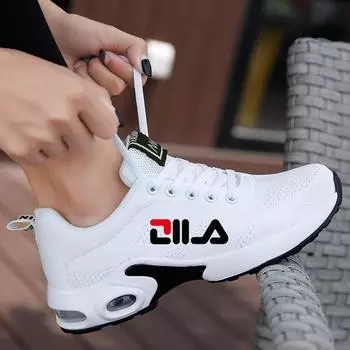 New Fashion Summer Women Shoes Breathable Mesh Lightweight Sports Shoes Ladies Casual Walking Sneakers Tennis Shoes for Women 36 чёрный