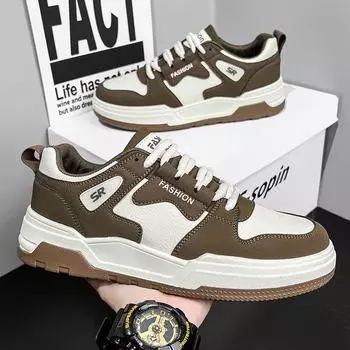 New fashion trendy shoes sports board shoes casual youth low-top men s shoes 2025 summer trendy brand high-end men s shoes 39