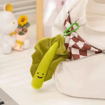 New Fashion Vegetable and Fruit Bag Pendant Cute Soft Plush Toy Doll average size