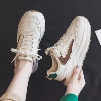 New fashion women s shoes comfortable soft sole non-slip sole lightweight casual shoes autumn and winter waterproof outdoor sports casual shoes 36