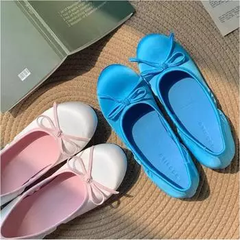 New Fashion Women Shoes Flats Fold Up Ballerina Flat Shoes Roll Up Ballet Ter Party Shoes for Bridal Wedding Party Zapatos Mujer 35 розовый