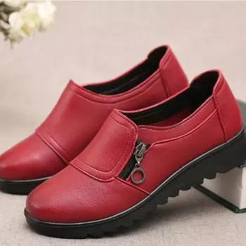 New Fashion Womens Flat Shoes Female Moccasin Slip-on Shoes Lightweight Women Casual Shoe Solid Color Versatile Zapatos De Mujer 35
