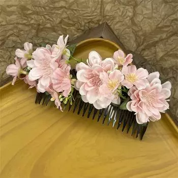 New fashionable and sweet bridal hair comb hairpin women s bohemian dance headdress hair accessories ethnic style accessories