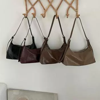 New Fashionable High Quality Underarm Bag Versatile Large Capacity Handbag Simple Fashionable Shoulder Bag Light Diagonal Bag