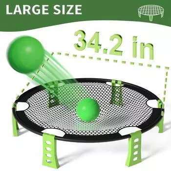 New Fitness Equipment Net Beach Ball Game Set PVC Green Volleyball Set 2 Balls Beach Volleyball Outdoor Sports for kids